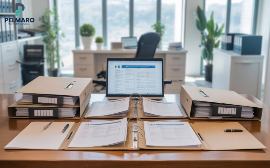 Professional HR consultant in Ireland helping a business owner prepare confidently for a WRC inspection.