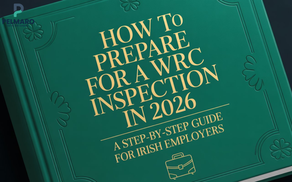 WRC inspection checklist for Irish employers showing compliance records and employment law documents