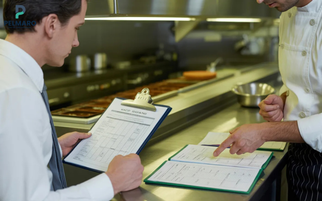 Environmental Health Officer Inspection Ireland food safety audit in commercial kitchen