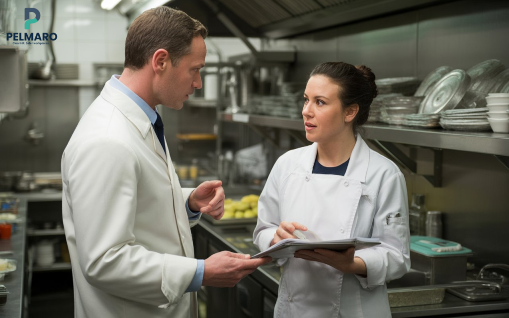 HACCP records reviewed during EHO inspection Ireland